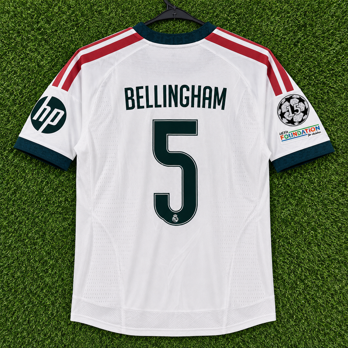 NEW 2026/2027 CL Real Madrid #5 Bellingham (Home) Player Version-Slim Fit