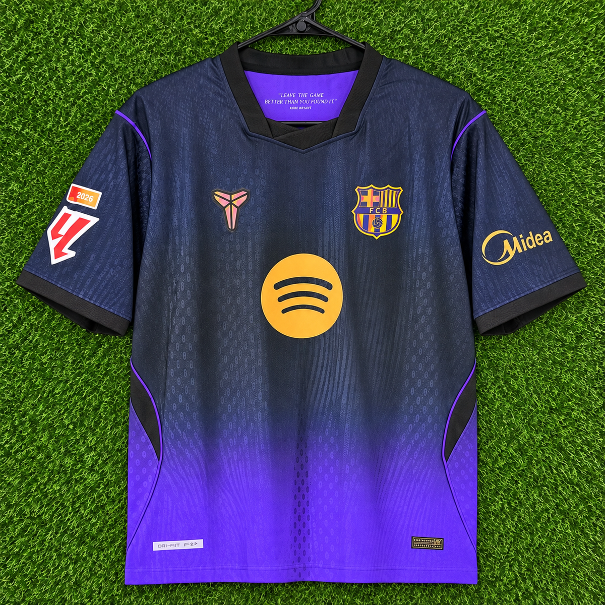 NEW 2026/2027 LA Liga FC Barcelona #7 Fermin (Away) Player Version-Slim Fit