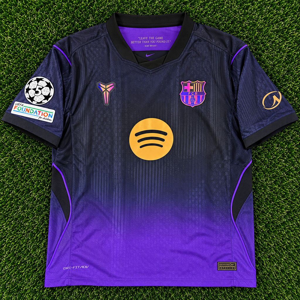 NEW 2026/2027 CL FC Barcelona #8 Pedri (away) Player Version-Slim Fit