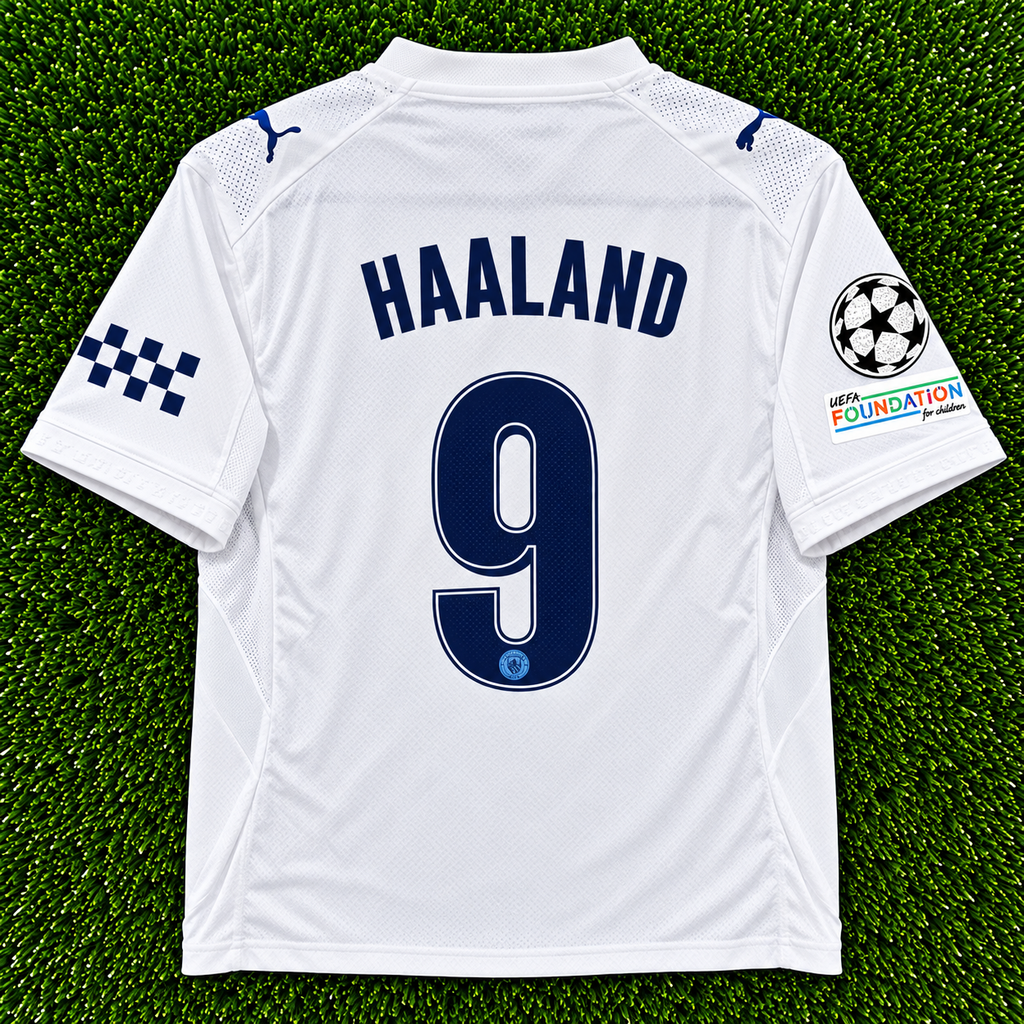NEW 2026/2027 CL Man City #9 Haaland (3rd Kit) Player Version-Slim Fit